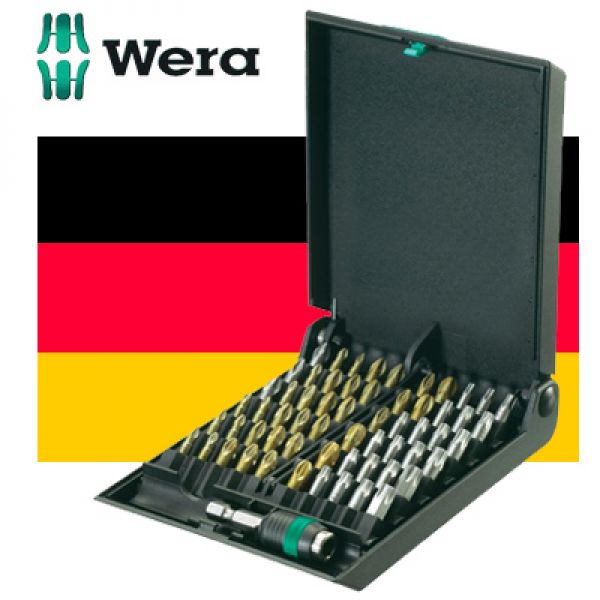 Wera - Coffret d'embouts Bit Check 60 pièces 8651/55/67/889-60 TZ 