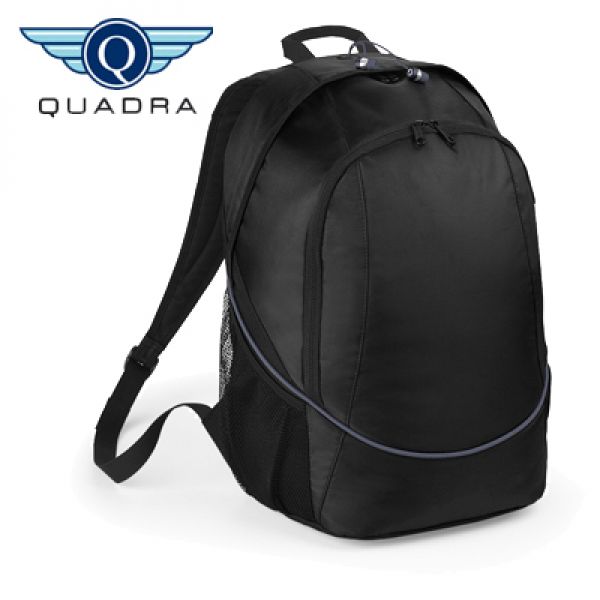 Quadra Teamwear Pro Backpack grey line